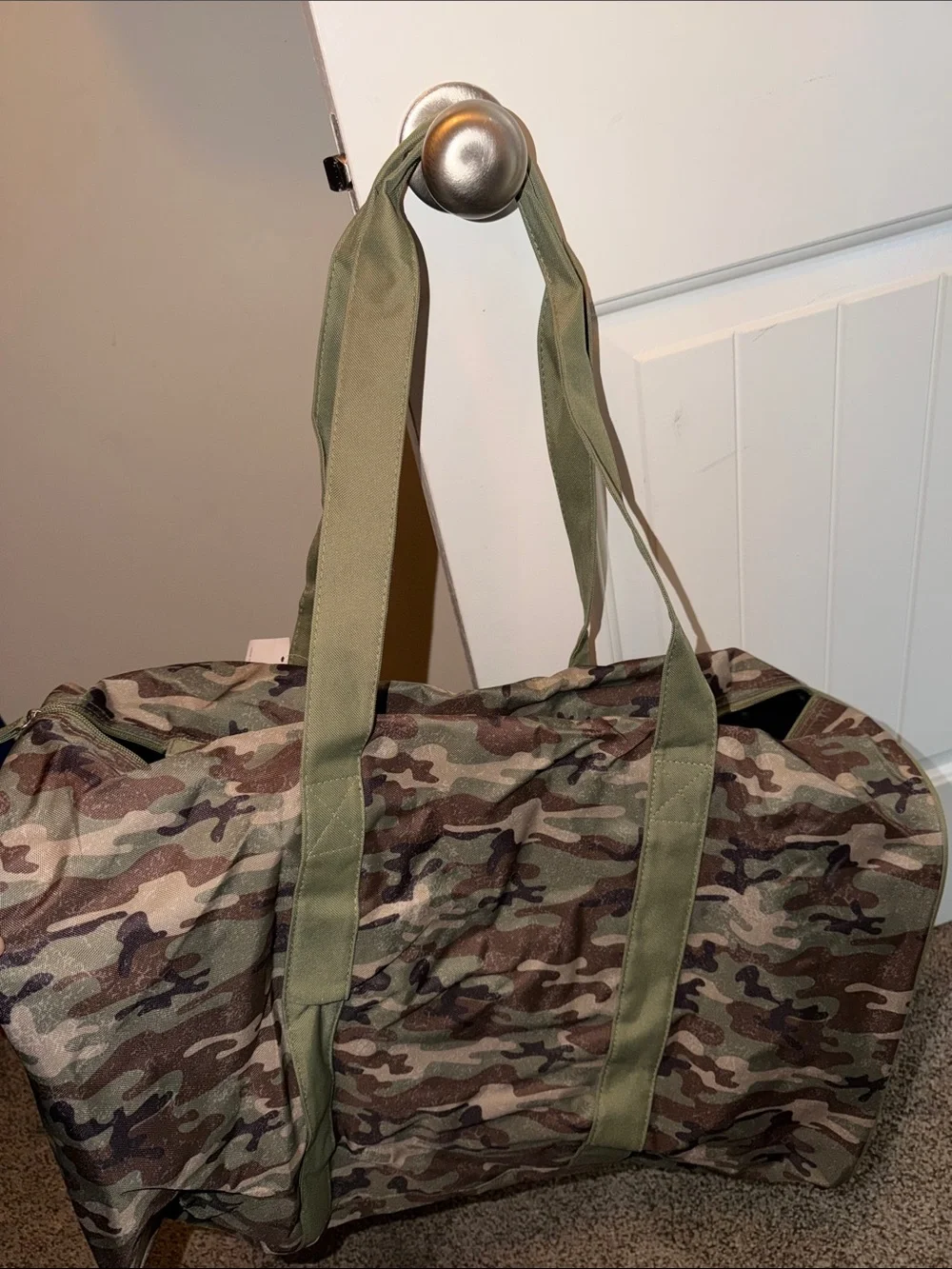 Camouflage Duffel Bag - Green Camo